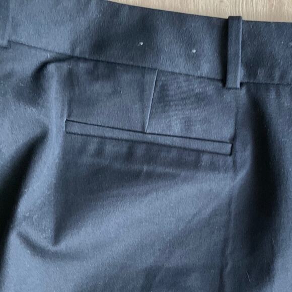 J. Crew Factory Winnie pant in stretch cotton blend black ankle pant side zip 14 - Picture 13 of 14